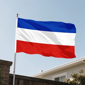 Bandera de Poliéster <span class=keywords><strong>Schleswig</strong></span>-Holstein Premium al por Mayor, 3x5 pies, Impresa, para Plazas Públicas, Protección UV, Exhibición en la Calle - Product Image 6