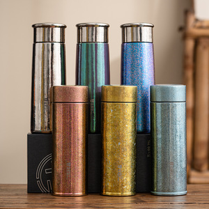 Pure Titanium Insulated Mug <b>Large</b> Capacity Vacuum Double Layer Thermal Bottle For Tea Business <b>Gift</b> <b>Box</b> - Product Image 1