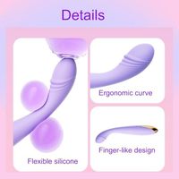 10 Vibrationsmodi G-Punkt-Vibrator und Klitoris-Nippel-Stimulator Wasserdichtes Erwachsenen-Sexspielzeug Fingerstab Reisegröße für Frauen