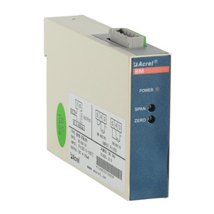 Acrel Current Signal Isolator BM-AI/S DIN Rail Mount 0-5A Input 4-20mA Output - Product Image 4