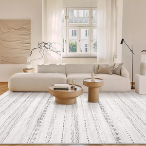 <span class=keywords><strong>Tapis</strong></span> de sol intérieur résistant aux taches neutres pour chambre <span class=keywords><strong>sous</strong></span> la <span class=keywords><strong>Table</strong></span> à manger <span class=keywords><strong>tapis</strong></span> de décoration de maison de bureau à domicile - Product Image 4
