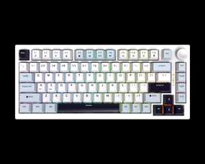Teclado Mecânico RGB Personalizado OEM de 81 Teclas, Teclado Mecânico Sem Fio de Três Modos com Conexão Wired/2.4GHz/BT para Gamers - Product Image 3