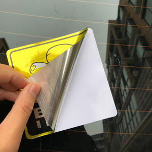 Calcomaní<span class=keywords><strong>a</strong></span> Reflectante Personalizada para Vehículos con Diseño de Bebé en el Auto, Dorada Cepillada, Impermeable y Duradera, Adhesivo para Auto con la Leyenda 'Bebé <span class=keywords><strong>a</strong></span> <span class=keywords><strong>Bordo</strong></span>' - Product Image 5