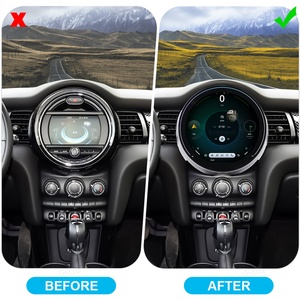 Écran rond de 11,7 pouces, autoradio multimédia Android, moniteur de navigation, Carplay, nouveau design pour BMW MINI F60 2016 2018 - Product Image 4