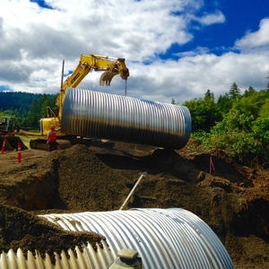 Nhà máy chuyên nghiệp thép sóng ống mạ kẽm kim loại 18 inch 10 chân cống - Product Image 4