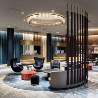 Hochwertiger Maschinengefertigter Wasserabweisender Umweltfreundlicher Moderner Luxus-Nylon-Teppich Flammhemmend B1 Rutschfest Hotel