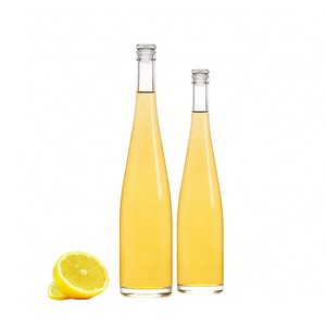 Tùy chỉnh cao cấp 750ml <span class=keywords><strong>500ml</strong></span> cơ sở dày rõ ràng chai nước ép thủy tinh cho trà cà phê lấp lánh Nước soda có ga nước giải khát - Product Image 1