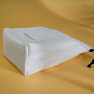 Eco Friendly Personalized Customized logo Organic Cotton Canvas Pouch Jewelry Gift Drawstring <b>Bags</b> - Product Image 3