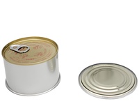 Boîte de conserve métallique vide de qualité alimentaire pour thon et viande, facile à ouvrir, qualité industrielle, origine Chine