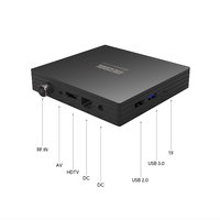 MECOOL KT1 DVB-T2 Amlogic S905X4 Android TV 10 DVB C Set Top Box 2GB 16GB AV1 BT WiFi 2.4G/5G LAN certifié Décodeur TV BOX