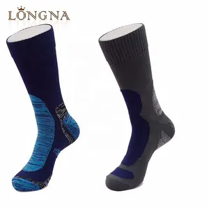 Herren Sport Crew Größe das ganze Jahr kniehoch Outdoor Wandern schwarz wasserdichte Socken