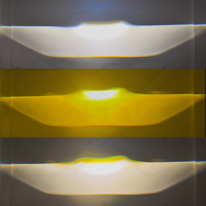 ไฟตัดหมอก X-7SEVEN ดีไซน์<span class=keywords><strong>ใหม่</strong></span><span class=keywords><strong>ล่าสุด</strong></span> 3 สี ขนาด 3 นิ้ว แบบ BiLED เลเซอร์ เลนส์เคลือบสีฟ้า 58W 62W ไฟสูง/ต่ำ 3000K 4000K 6000K โปรเจคเตอร์ไฟตัดหมอก - Product Image 3