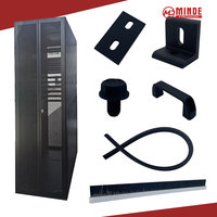 Kit Engsel Pintu Ekstrusi Aluminium Putar 180 Derajat untuk Pintu Rak Pusat Data Modular & Panel Akses dengan Pengikat T-Slot