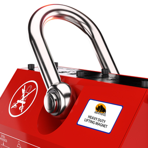 Imán de Elevación de Tubos de Acero Redondos de 3 Toneladas de Alta Resistencia, Nuevo, Elevador Magnético Permanente para Grúa, Garantía de 3 Años, Mango Ergonómico - Product Image 6