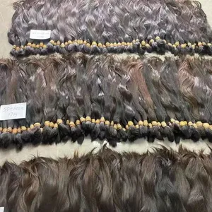 Amara Best Sale Virgin Hair Bulk Top Quality Braiding Hair from One Donor