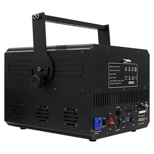 12W a todo color RGB luz láser luces <span class=keywords><strong>de</strong></span> escenario Dj Disco bar Club Show evento Fiesta alquiler venta al por mayor ventas - Product Image 1