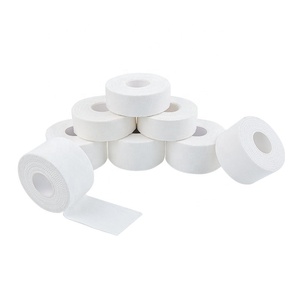 High Adhesive Full Cotton Sports <strong>Tape</strong> Zinc Oxide White Rigid Strapping <strong>Athletic</strong> <strong>Tape</strong> - Product Image 3