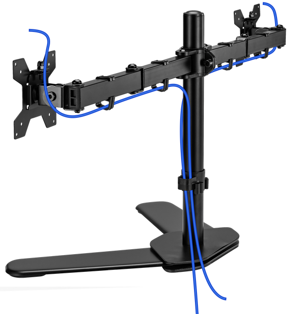 Desk Shelf Monitor Stand Dual Monitor Arm Stand for 14"-27"