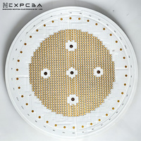 Fabricant de PCB à base de cuivre, noyau métallique personnalisé, épaisseur 5,6 mm, cuivre 3 oz, masque blanc