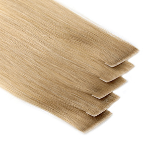 KSWIGS Premium Invisible PU <b>Tape</b> Extensions For Salon Thick Ends Double Drawn Remy Human Hair Long Lifespan - Product Image 3