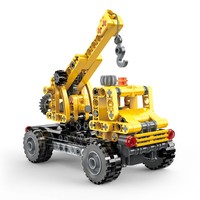 COGO Camion de construction 3 en 1 Blocs Jouets pour enfants Blocs de construction 3D Jouet de construction Briques pour enfants Ensembles de blocs de construction