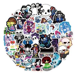50 Pezzi Adesivi Graffiti <span class=keywords><strong>Undertale</strong></span> in Offerta per Ragazzi, per Cover Telefono, Valigie, Laptop, Adesivi in Vinile - Product Image 1