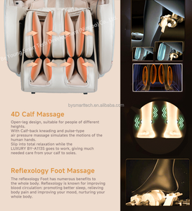 Массажное кресло Deep 6D: ультракомфортное и прочное, для всего тела, с различными режимами массажа, функцией невесомости, оригинальное заводское производство. - Product Image 5