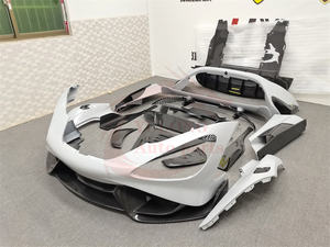 Grado 765Lpotytyle ry Arbon Iber dy ody it umper umpoiler IDE kirts Fo clclaren 720S 2017-2019 - Product Image 3