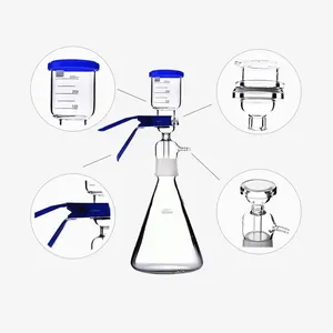 Dispositivo De Destilação De Filtração A Vácuo De Laboratório Equipado Funil Graduado E Bomba De Vácuo - Product Image 5