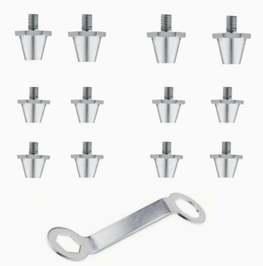 Tacos de Fútbol de Acero al Carbono OEM, Tacos de Repuesto para Botas de Fútbol, con Rosca Hexagonal de 11 mm, para Deportes al Aire Libre - Product Image 5