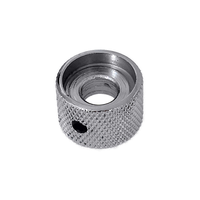 Capot de potentiomètre double couche en métal pour guitare électrique et basse, bouton de volume et de tension