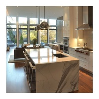 CBMmart Meubles de cuisine modernes en bois massif gris brillant en forme de L, ensemble d'armoires modulaires, prix compétitif, armoire de base intérieure moderne