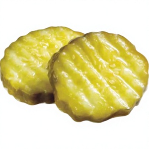 Private Label Crinkle Cut Gherkins Brine | Premium Canned <b>Pickled</b> Vegetables | Mason <b>Jar</b> | OEM | Export Quality | 36 Months - Product Image 2