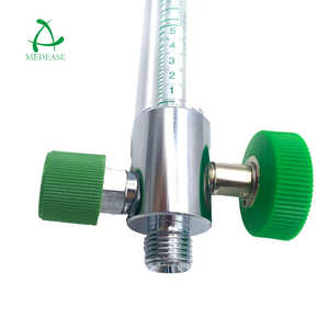 Lưu Lượng Kế Oxy Lưu Lượng Kế 0-15 LPM Lưu Lượng Kế Chèn Oxy Điều Chỉnh Cho Tường - Product Image 3