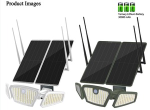 Extenseurs de signal Wi-Fi solaires sans fil, amplificateur de réseau double bande avec amplificateur mobile, amplificateur de réseau Wi-Fi - Product Image 3