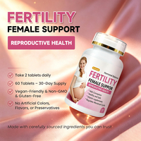 Complément alimentaire multi-vitamines, folate, myo-inositol, acide folique, pour l'équilibre hormonal, pré-natal, fertilité féminine, en capsules.