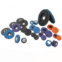 Disque à bande durable pour peinture et antirouille Roue abrasive en fibre de verre pour meuleuse d'angle de 100mm Utilisation de polissage