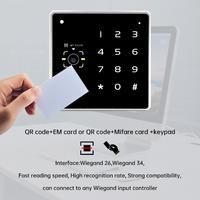 Escáner de Código QR Económico de Fábrica, Lector de Tarjetas NFC Wiegand, Escáner de Código de Barras 2D, Escáner Impermeable para Control de Acceso Inteligente a Puertas