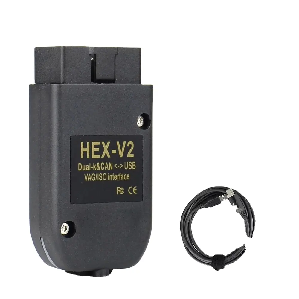 NIEMOGH VCDS HEX VAG Com автоматический диагностический кабель шестигранный V2 OBD2 длинный экологический кабель ATMEGA162 FT232RQ для VW AUDI SKODA