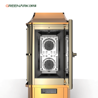 Four à circulation d'air chaud commercial professionnel 500L pour rôtir poulet canard agneau cochon avec certification CE ISO