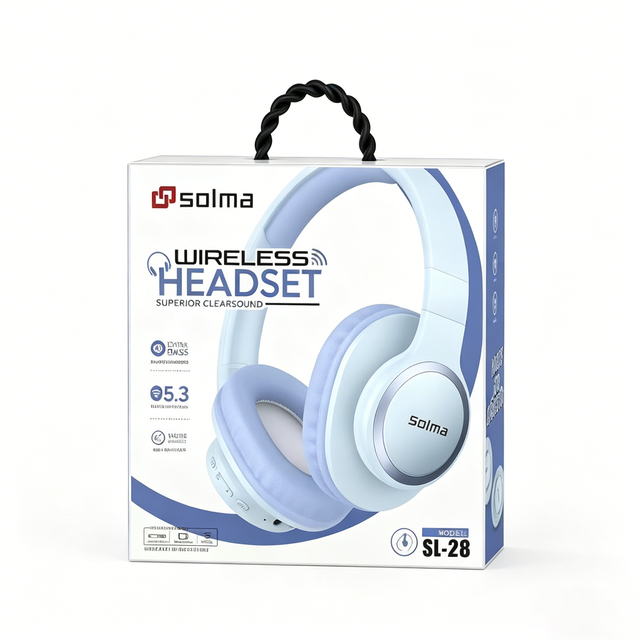 Deep Bass Over-Ear Wireless Headphones Waterproof Fashion Audio for Audiophiles AAC Codecs Type-C Connectors