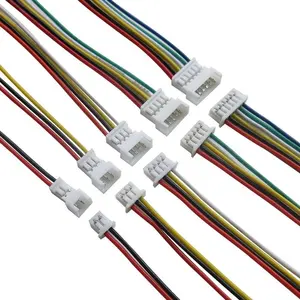 1.25 Male Female Wire Connector Pitch 1.25mm 2P 3P 4P 5P 6P Plug Jack Terminal Cable Connector Length 10CM