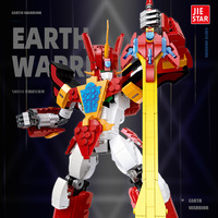 JIESTAR 58033 1126PCS Robot Serie Earth Messenger Mech, Bloques de Construcción, Modelo de Juguete Educativo Técnico, Regalo para Festividades