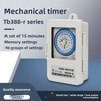 Timer Mekanik TB35 TB388R TB358K TB388N9E TB35N Sakelar Waktu Baterai Terpasang Kontrol 24 Jam 16A 100-240V OEM ODM