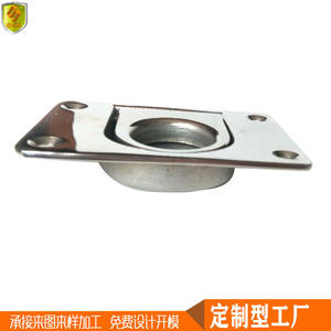 Clips de fixation pour pont et plancher en acier inoxydable avec poignées et anneaux de traction 79*58mm, accessoires de quincaillerie marine pour yachts - Product Image 2