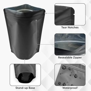 Échantillon Gratuit – Sachets Doypack <span class=keywords><strong>en</strong></span> Aluminium Imprimés par Héliogravure, Conception Personnalisée, Refermables, pour Bonbons Lyophilisés, Sacs Ziplock <span class=keywords><strong>en</strong></span> Mylar pour Aliments - Product Image 3