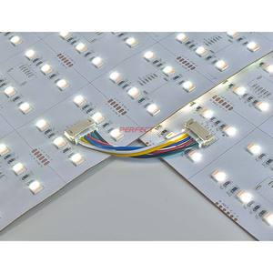 Panneau LED RGBW PSB212C SMD5050 216 LED, découpable toutes 6 LED, DC 24V 30W, blanc réglable 2700K à 6500K, CRI élevé 90 pour l'éclairage - Product Image 2