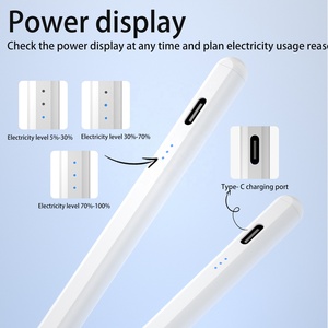 Stylet d'écriture fluide OEM/ODM <span class=keywords><strong>pour</strong></span> accessoire <span class=keywords><strong>Apple</strong></span> <span class=keywords><strong>iPad</strong></span>, crayon métallique <span class=keywords><strong>pour</strong></span> <span class=keywords><strong>iPad</strong></span> 6/7/8/<span class=keywords><strong>9</strong></span>/10 Pro 11 pouces 12,<span class=keywords><strong>9</strong></span> pouces 13 pouces Air 3/4/5/6 en plastique - Product Image 2