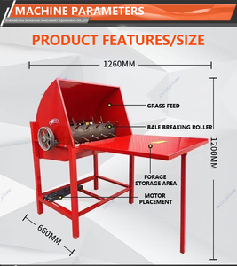 High-efficiency <b>hay</b> <b>Bale</b> Shredder Alfalfa and Corn Stalk <b>Bale</b> Shredder <b>for</b> <b>Sale</b> - Product Image 6