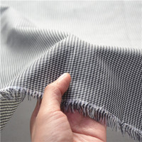 Tissu teint en fil TC65/35 pour chemises, motif à carreaux, utilisation pour la literie et les textiles de maison